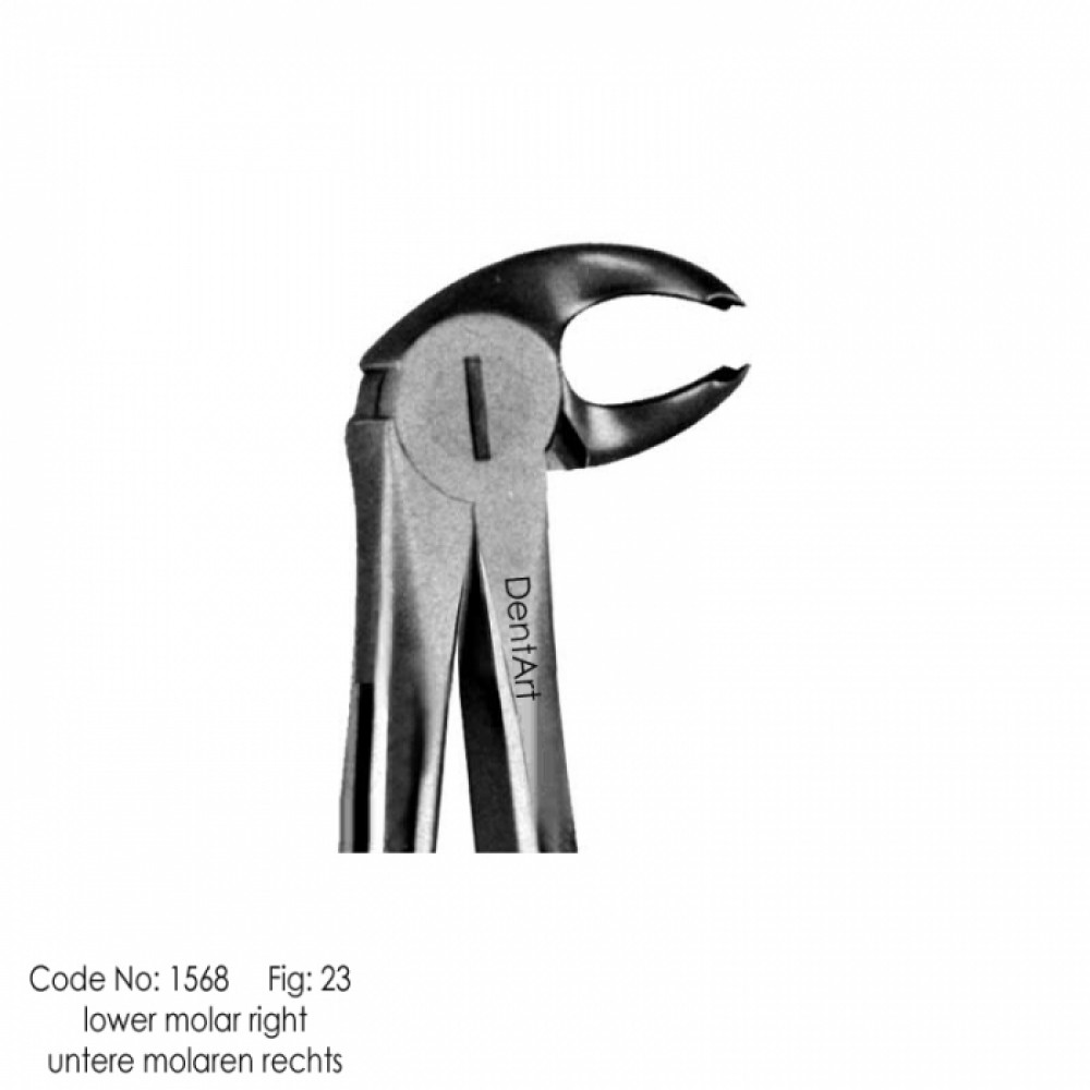 Extraction Forceps. Fig No.23 - UK Type